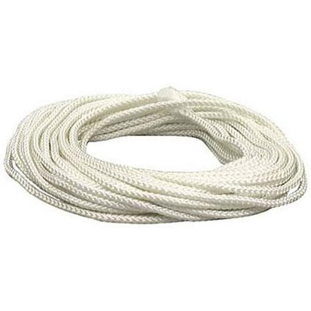 Lehigh White Diamond Braid Nylon Rope 3 16 X 50