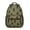 Bigfoot and Silhouette, variant on Bigfoot and Human Black Pattern Backpack for School, Cute School Bag with Adjustable Shoulder Straps and Padded Back, 15.3"x11"x6.7"