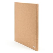 لوحة نشرة U Brands Square Frameless Cork ، 14 × 14 × 1 بوصة ، بني ، 463U
