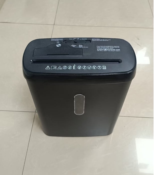 Paper Shredder for Office Home, 10-Sheet Strip Cut with 3.17-Gallon Basket, P-2 Security Level, CD & Credit Card Shredder, Durable & Fast, Jam Proof System