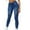 Blue, variant on qolati Women's Skinny Jeans Y2k Butterfly Print Low Waisted Pencil Pants Casual Loose Fit Leggings Denim Trousers