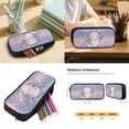 thumbnail image 4 of Jeiento 16 Inch Backpack And Lunch Box Set for Kids Boys Girls, 5 Piece Mermaid Scale Axolotl Elementary School Supplies with Pencil Case, Bottle Bag, Keychain, Padded Straps, 4 of 6