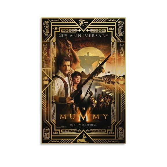 The Mummy Classic Movie Poster Wall Art Picture Painting Poster Canvas Print Posters Artworks Bedroom Living Room Decor 24x36inch(60x90cm)
