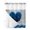 Blue, variant on No Hook Cloth Fabric Shower Curtain with Snap in Liner, Valentine's Day Waterproof Shower Curtains Set with See Through Top Window, Blue Heart Love Trees Romance Spring Bath Curtains Shower 36"x72"