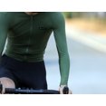 thumbnail image 2 of Maillot de ciclismo de manga larga SPEXCEL New Pro Team con protección solar UPF 50+ Tejido Coolback Tech Diseño de cuello bajo para hombres y mujeres, 2 of 5