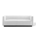 thumbnail image 6 of Modway Conjure Tufted Upholstered Fabric Sofa in White, 6 of 10
