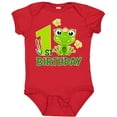 thumbnail image 3 of Inktastic 1st Birthday Princess Frog Girls Baby Bodysuit, 3 of 5