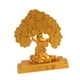 thumbnail image 3 of Escultura de buena fortuna, figura de la suerte y la riqueza, decoración china para escritorio, Feng Shui Árbol basado en rectángulo, 3 of 9