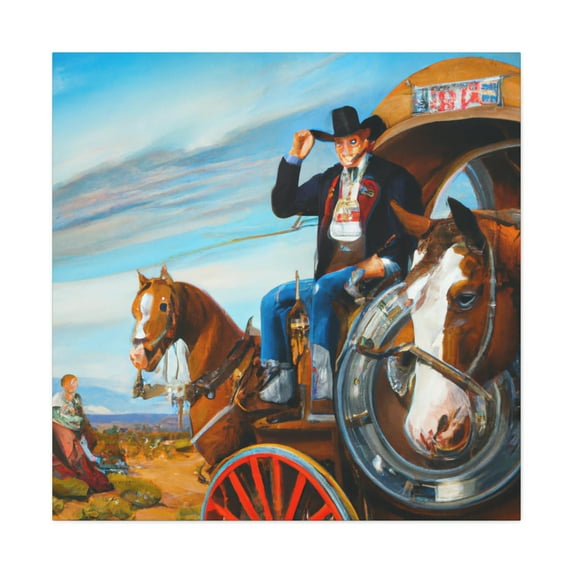 Stagecoach Road Trip - Canvas