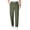 3# Army Green, variant on Mens Pull On Stretch Relaxed Fit Smart Casual Pants - Comfy Stretch Breathable Pants for Men Over 50 Black 3XL