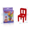 thumbnail image 4 of Color Aleatorio 18 Uds. Sillas Torre Apilable Juego De Equilibrio Silla Apilable Niños Equilibrio Sillas Apilables Juguete Fiesta Juguetes Apilables matsuzay FN005651-00, 4 of 6