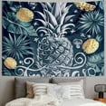 thumbnail image 2 of BCIIG Pineapple Tropical Paradise Tapestry Wall Hanging Unique Style Home Decor for Living Room Bedroom Dorm 60x50inch, 2 of 6