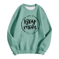 thumbnail image 4 of Boy Mom Sweatshirt for Women Casual Fall Winter Long Sleeve Pullover Tops Boy Mom Shirt Funny Graphic Mama Sweatshirt Gifts for Christmas T Shirt, 4 of 5