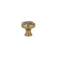 thumbnail image 1 of Emtek 86277US7 1.25 in. Cabinet Knob Ribbon & Reed, French Antique Brass, 1 of 1