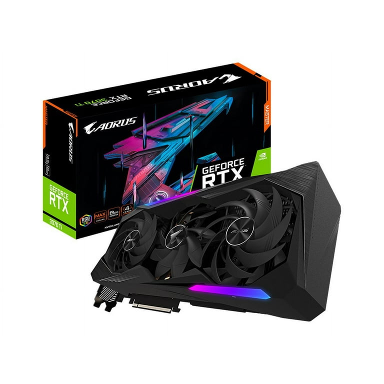 Aorus GPU NVIDIA GeForce RTX 3070 Ti 8GB GDDR6X Graphic Card Walmart