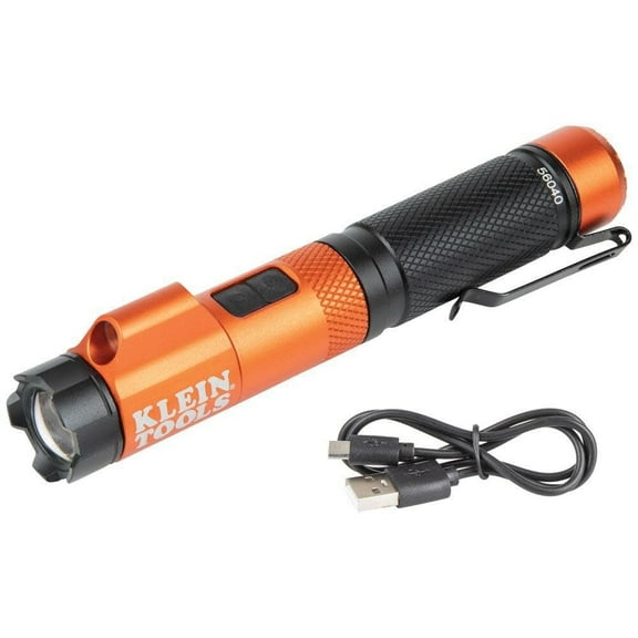 Klein Tools Rechargeable Flashlight With Laser