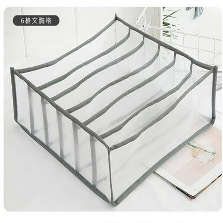 

Clearance! Folding Drawer Storage Box Compartmental Wardrobe Storage Box Suitable For Underwear Bras And Socks These Organizers Can