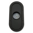 thumbnail image 2 of Scott Drake S1MS-9600-P Oval Air Cleaner Black Aluminum Finned No Logo, 2 of 7