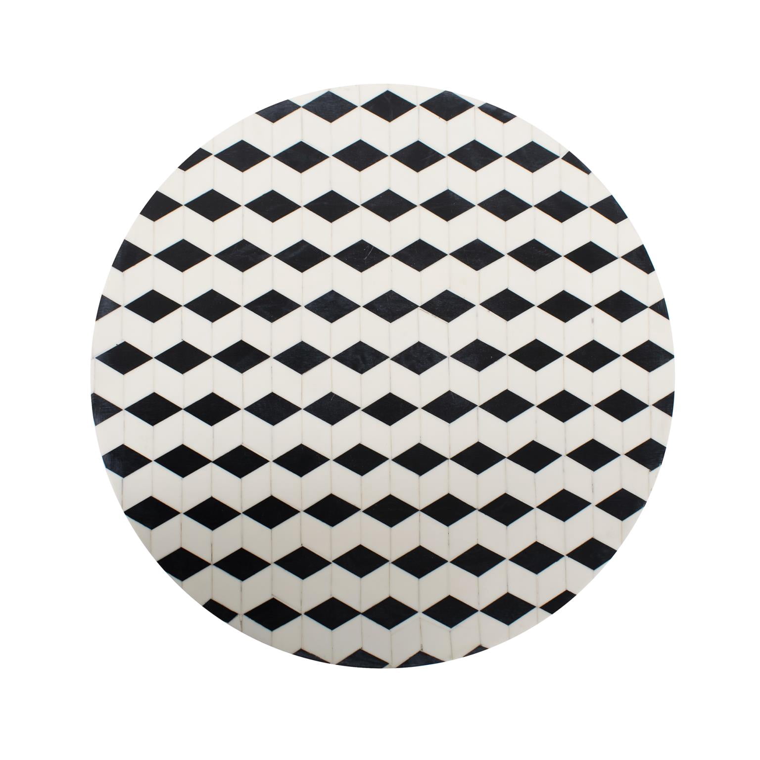 Columbina Inlaid Drink Table