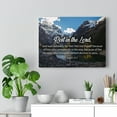 thumbnail image 6 of Scripture Walls Psalm 37:7 Rest in The Lord Bible Verse Canvas Christian Wall Art Ready to Hang Unframed, 6 of 10
