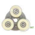 thumbnail image 4 of 36 Teeth Gears Electric Bike Motor Repair Gear Nylon Teeth Planetary Gear Suitable For 500w Motor G, 4 of 5