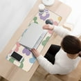 thumbnail image 3 of Experience the Best in Gaming with Vintage Flowers Keyboard Mouse Pad - Large Desk Pad Decor for Girls, Perfect for Gaming & Office Work - Non-Slip Rubber Base, 31.5x11.8 inch, 3 of 7