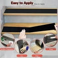 thumbnail image 5 of Stair Anti Slip Traction Tape,Black Waterproof Non-Slip Grip Tape,High Friction Weather Resistant,Non Skid Stair Treads Stickers for Indoor,Outdoor,Stair Steps, 5 of 6