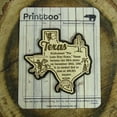 thumbnail image 1 of USA Texas State Map Wooden Magnet Souvenir Fridge Magnet Gift, 1 of 4