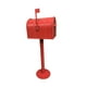 thumbnail image 5 of Buzón de correo Buzón de sugerencias Buzón de hierro rojo Decoración Buzón de correos Porta periódicos Caja para exterior Puerta de entrada Oficina en, 5 of 8