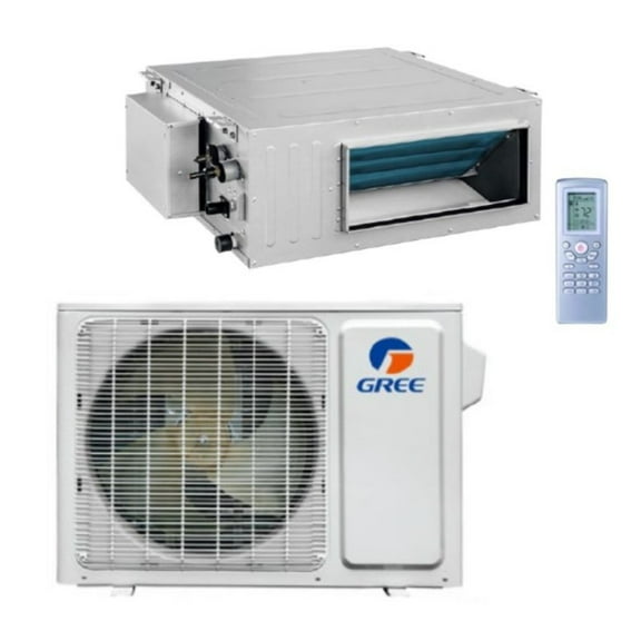 GREE Vireo Gen3 Series 18,000 BTU Single Zone Concealed Duct Ductless Mini-Split System