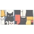 thumbnail image 2 of Cats Blocks Pencil Pen Cosmetic Holder Cup Makeup Brush Holder Desk Accessories Holder Acrylic Organizer for Office School Home, 2 of 7