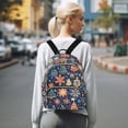 thumbnail image 7 of FORMRS Mini Backpack Purse for Women Travel Daypack Casual Shoulder Bag, Christmas Splendor, 7 of 7