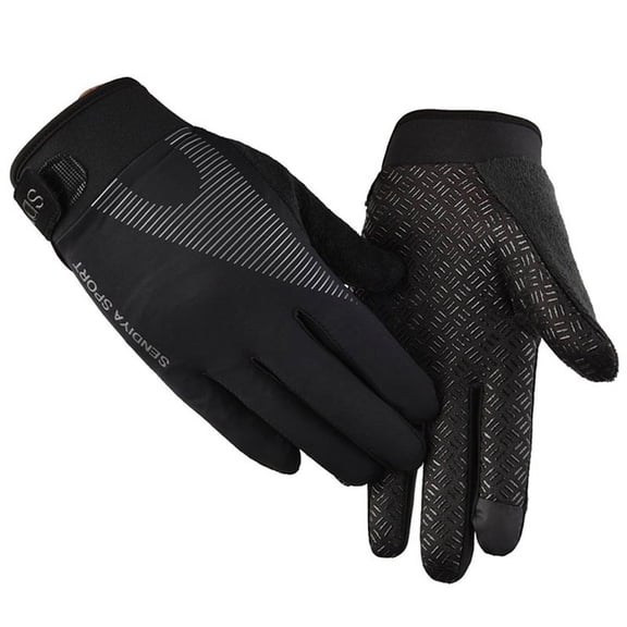 Men Cycling Gloves Full Finger Touch Screen Motorcycle Bicycle Mtb Bike Gloves