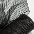 thumbnail image 3 of Deco Poly Mesh Ribbon- 10 Inch x 30 Feet, Black Metallic with Black Foil, 3 of 5