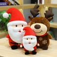 thumbnail image 2 of Juguete de peluche de Papá Noel con ciervo navideño Puloru, almohada kawaii para dormir con dibujos animados, regalo para festivales de cumpleaños, 2 of 5