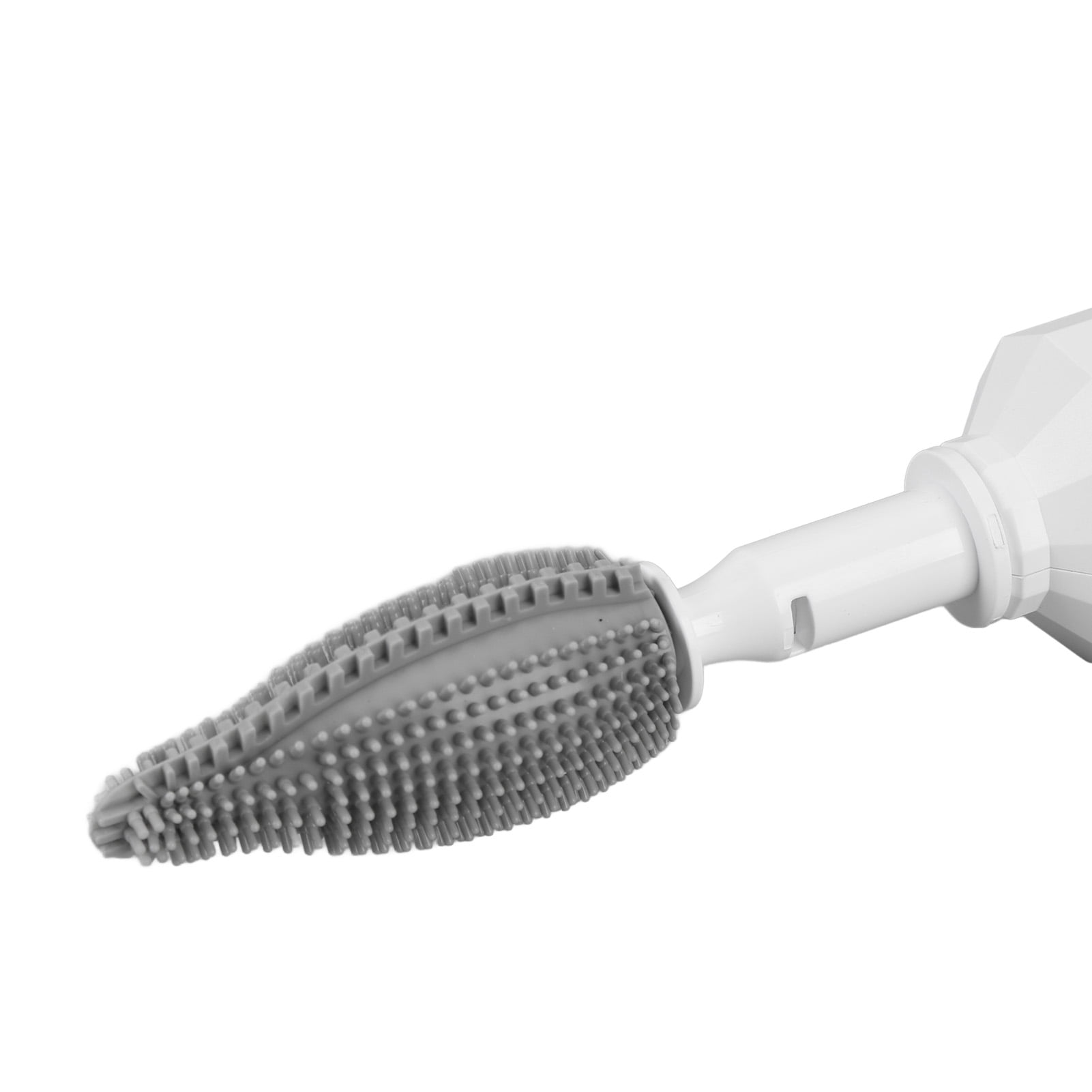 Rupoun Electric Bottle Brush Set, 3 Speeds, 2 Replaceable Heads, Rechargeable Cleaning Brush with Drying Rack, White, 9.84 inches / 25 cm