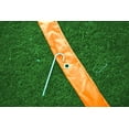 thumbnail image 2 of Bownet Goal Portable Lacrosse Crease - Youth Men's Practice Indoor Outdoor - East to Setup - Portable with Carrying Bag - (Regulation 18' Diameter), Orange, 2 of 5