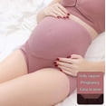 thumbnail image 2 of Cuatro calzoncillos de mujer embarazada impresos 825 ¿ cintura alta y calzoncillos de mujer embarazada ajustables y, 2 of 5