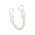 thumbnail image 2 of Manija de puerta con cuerda para tirar, puerta portátil para perros, tope de bloqueo, protección contra pellizcos de dedos Blanco, 2 of 9