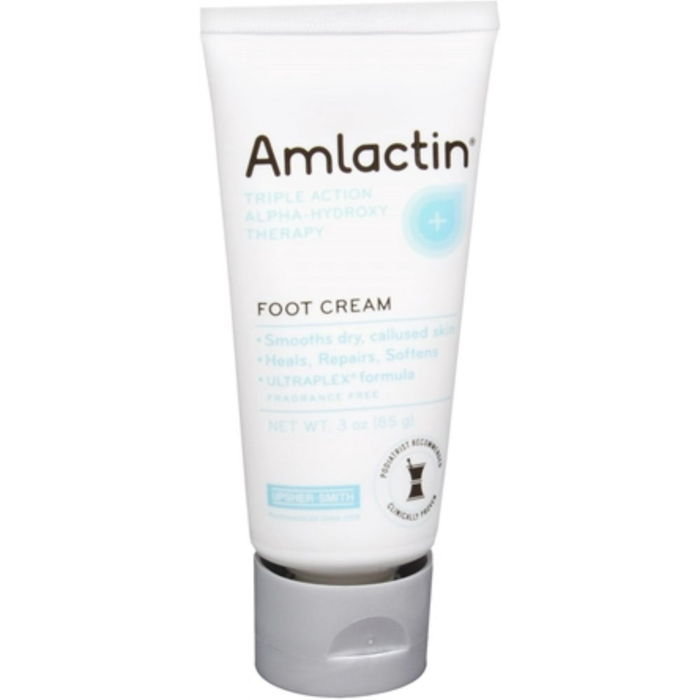 AMLACTIN Foot Cream Therapy 3 oz (Pack of 2)