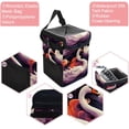 thumbnail image 2 of Swan Foldable Car Trash Bin with Lid, Leak-proof Mini Garbage Can – Hanging Storage Bag Included, 2 of 6