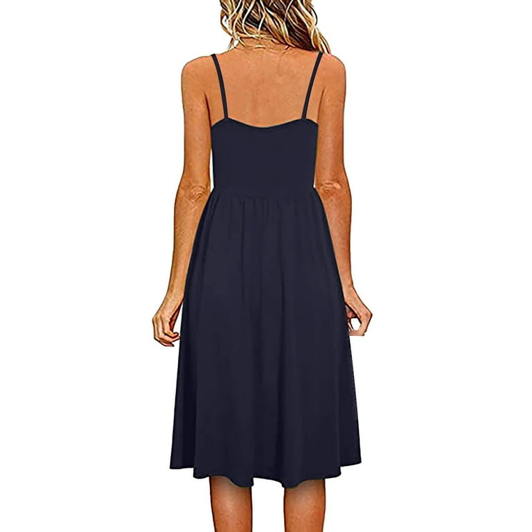 slim fit dress slacks STRAPLESS FIT AND FLARE MIDI TEA LENGTH DRESS BY AMORIS T822 – Bridal Hive main image 0