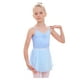 thumbnail image 2 of Herrnalise Body de manga corta para bebés niños Ropa de baile para niñas bebés Ropa de entrenamiento de verano sin mangas Ballet Equipo abierto Ropa de actuación de una pieza Conjunto de falda con, 2 of 3