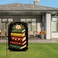 thumbnail image 3 of Amhnf Vintage Books And Flowers Garden Flag For Home Outdoor Garden Yard Decor 12x18 inch, 3 of 5