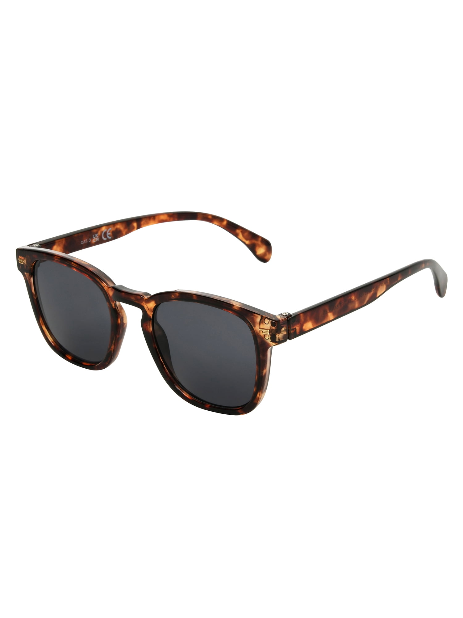 Sunsentials by Foster Grant Tortoiseshell Square Unisex Sunglasses