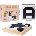 thumbnail image 3 of Wooden Hidden Block Puzzle Brain Teaser Puzzle 3D Wooden Puzzle Hidden Building Block 3D Puzzle Block Puzzles Block Puzzles Are Puzzle Toys For Kids 312, 3 of 5