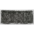 thumbnail image 3 of Floral Garden Curtain Panels by Penny's Needful Things (Set of 2) 84 Inch Long UNLINED (Black & Gray), 3 of 3