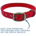 thumbnail image 4 of Max and Neo MAX Reflective Metal Buckle Dog Collar - We Donate a Collar to a Dog Rescue for Every Collar Sold Medium RED, 4 of 8