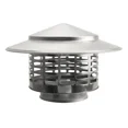 thumbnail image 1 of Capuchon de Ventilation de Toit Capuchon de Cheminée Extérieur pour Remplacement de Pots de Cheminée Couvercle de Cheminée Tuyau d'Échappement Extérieur Topper de Tuyau de Poêle, 1 of 1