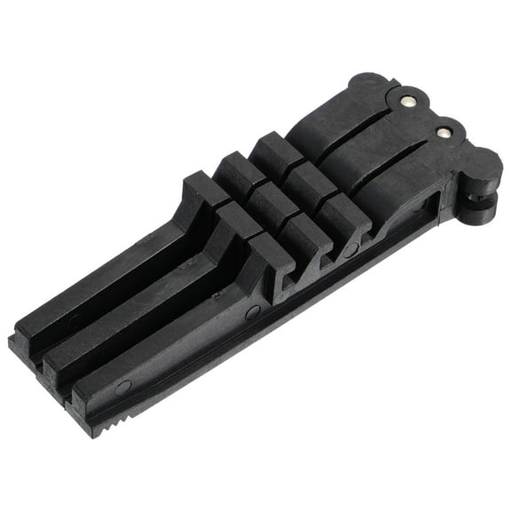 SWETRACE Outdoor Gas Stove Stand 1Set Black Nylon Plastic Foldable Cylinder Stabilizer for Camping Trips